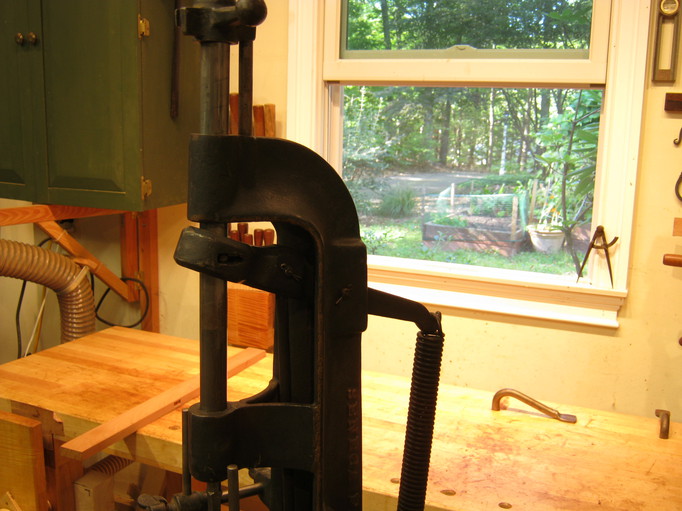 At top- the Chisel Reverser and Drive Shaft with Morse Taper Chuck. At top- the Chisel Reverser and Drive Shaft with Morse Taper Chuck.