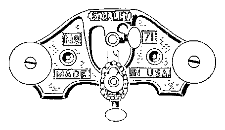 Fake Aluminum STANLEY No. 71 Router Plane with 1/2 inch Cutter - 92190 –  Jim Bode Tools